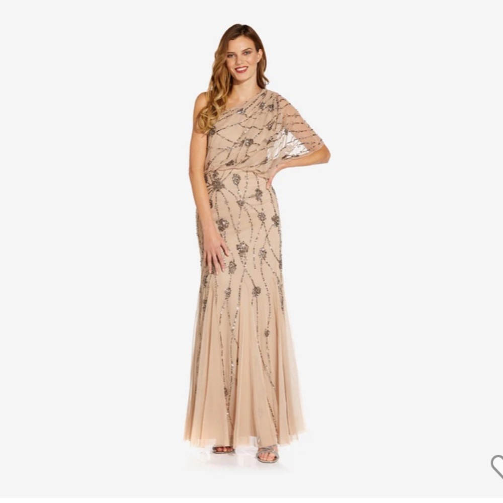 Adrianna Papell Beaded MOB dress